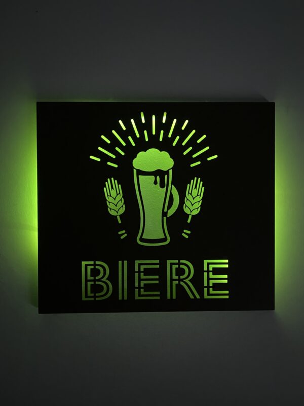 Tableau décoratif bière - rouille – Image 3