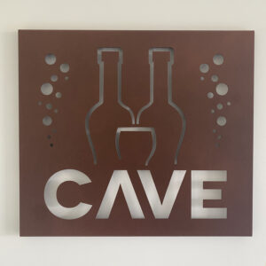 Tableau décoratif Cave – rouille