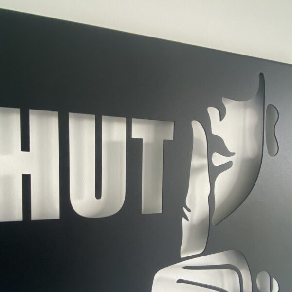 Tableau décoratif Chut - noir – Image 5
