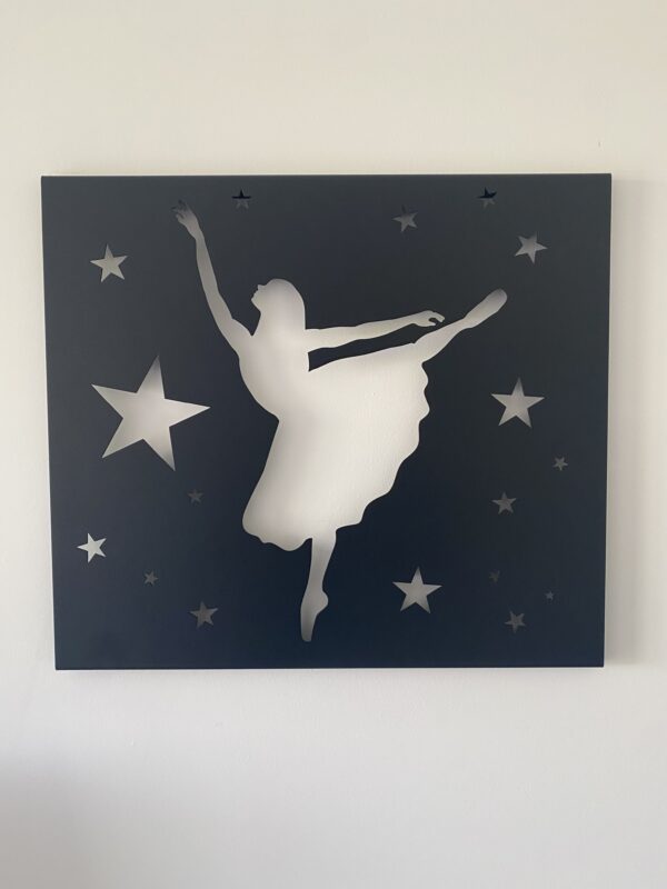 Tableau décoratif Danseuse étoile - noir – Image 2