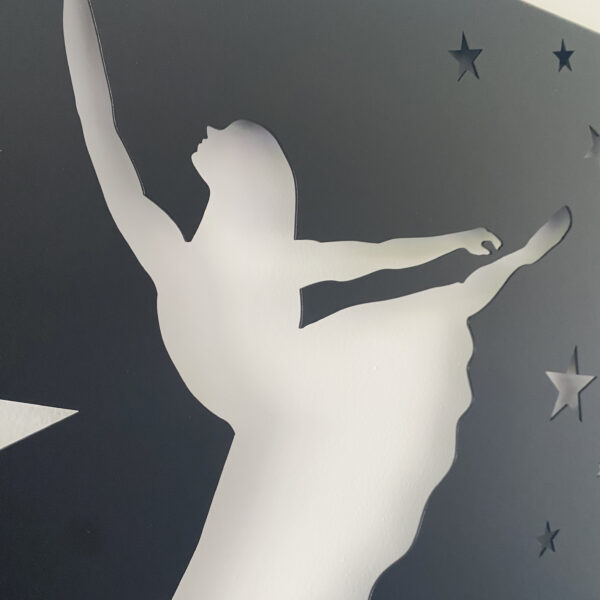 Tableau décoratif Danseuse étoile - noir – Image 5