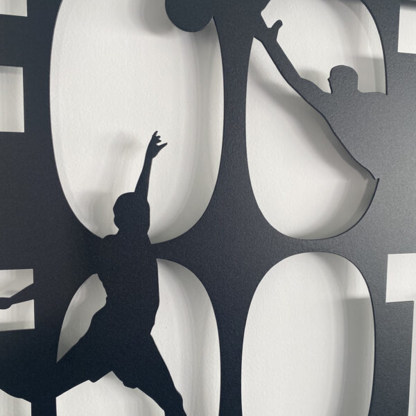 Tableau décoratif Foot - noir – Image 4