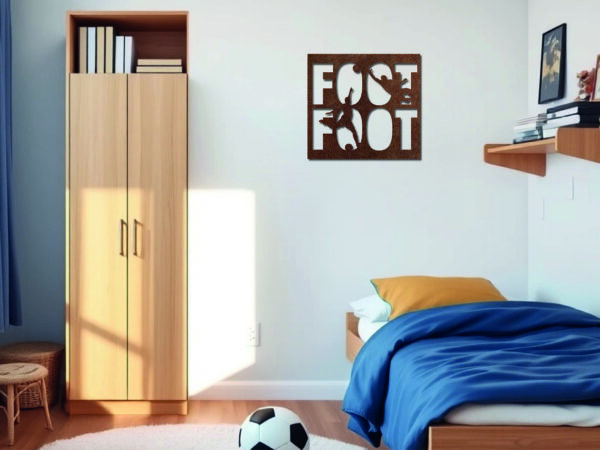 Tableau décoratif Foot - rouille – Image 2