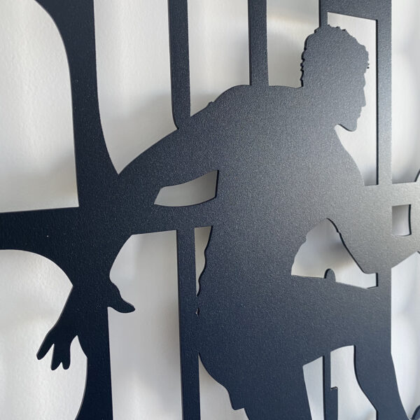 Tableau décoratif Rugby - noir – Image 4
