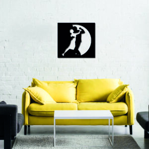 Tableau décoratif Tango – noir