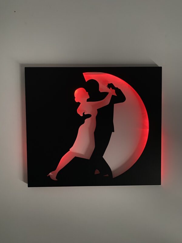 Tableau décoratif Tango - noir – Image 3