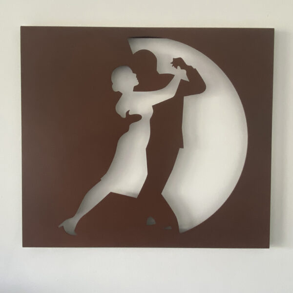 Tableau décoratif Tango - rouille – Image 2