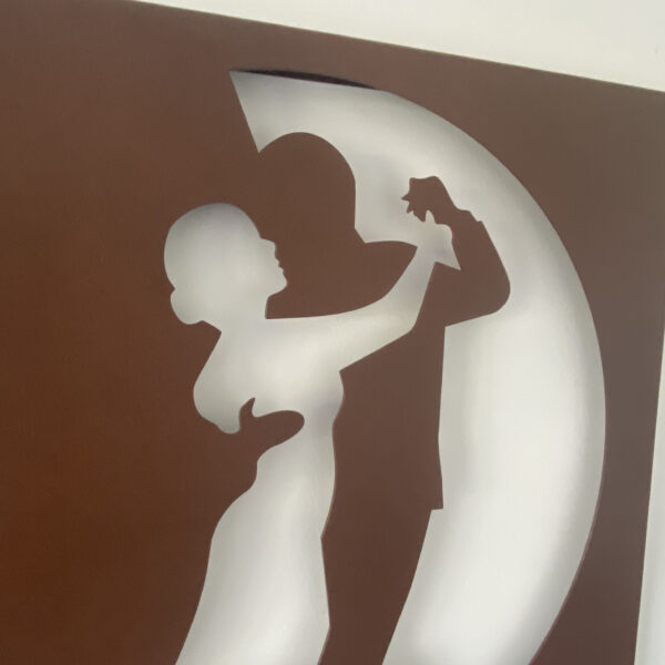 Tableau décoratif Tango - rouille – Image 5