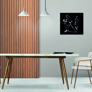 Tableau décoratif Zen – noir