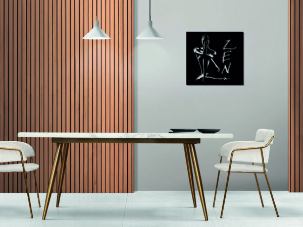 Tableau décoratif Zen - noir