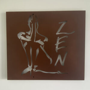 Tableau décoratif Zen – rouille
